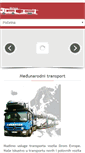 Mobile Screenshot of benja-autotransporti.com