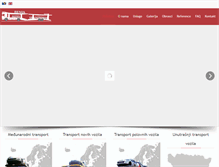 Tablet Screenshot of benja-autotransporti.com